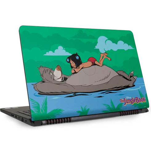 Disney Jungle Book Mogli and Baloo Swim Dell Inspiron Skin